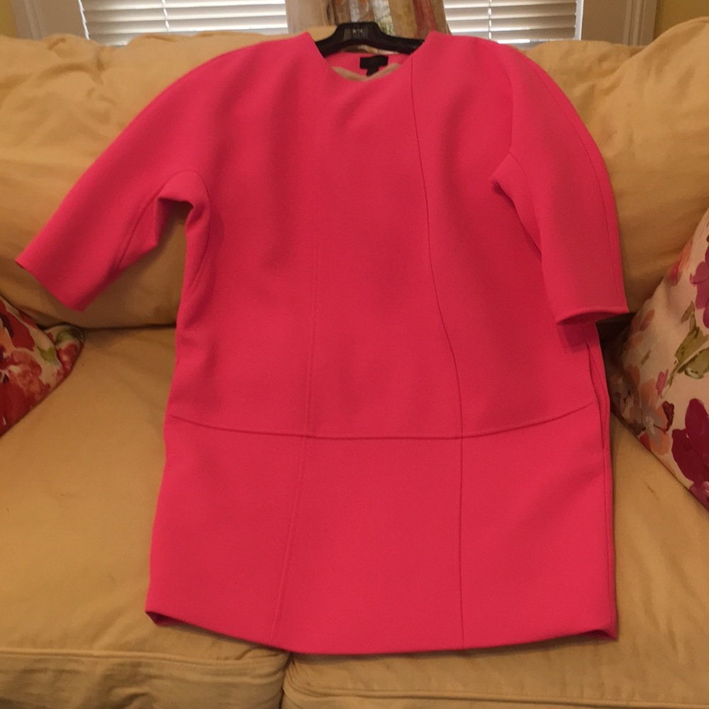 Oversized pink dress